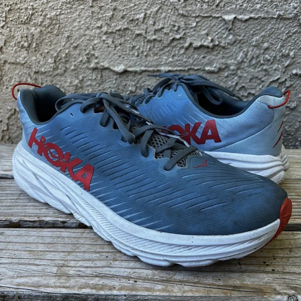 Hoka One One Shoes Men Size 13 Rincon 3 Mountain Spring Summer Song Running